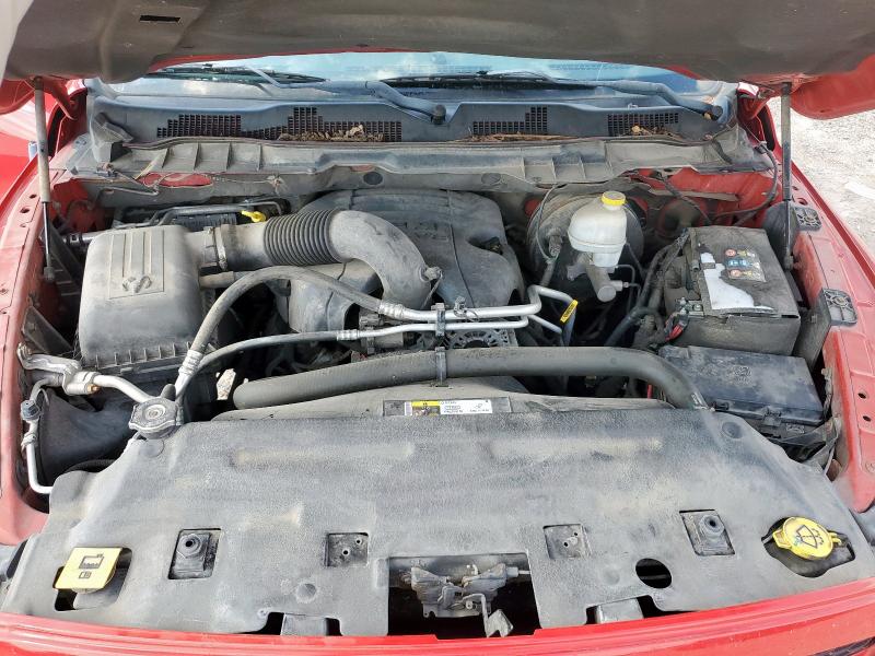 3C6JR6ATXDG543631 - 2013 RAM 1500 ST Czerwony zdjęcie 11