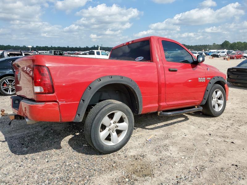 3C6JR6ATXDG543631 - 2013 RAM 1500 ST Czerwony zdjęcie 3