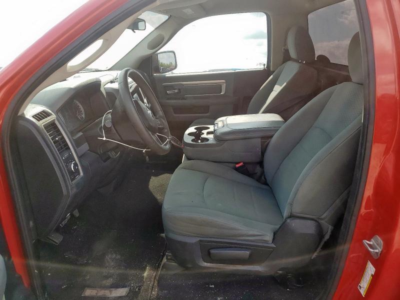 3C6JR6ATXDG543631 - 2013 RAM 1500 ST Czerwony zdjęcie 7