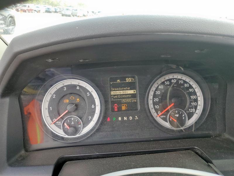 3C6JR6ATXDG543631 - 2013 RAM 1500 ST Czerwony zdjęcie 9