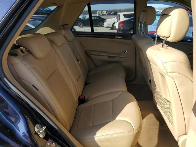 4JGBB8GB5AA611500 - 2010 MERCEDES-BENZ ML 350 4MATIC BLUE photo 11