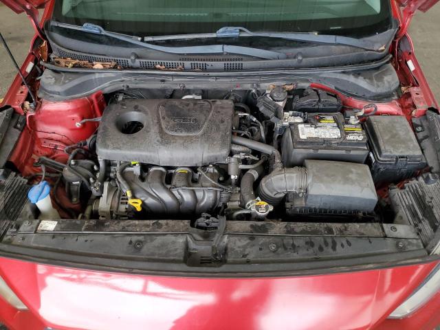 3KPC24A32KE076627 - 2019 HYUNDAI ACCENT SE Қызыл фото 11