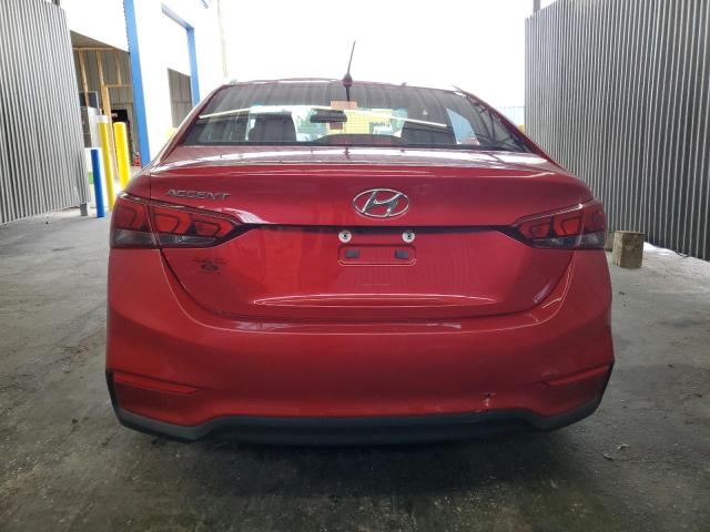 3KPC24A32KE076627 - 2019 HYUNDAI ACCENT SE Қызыл фото 6