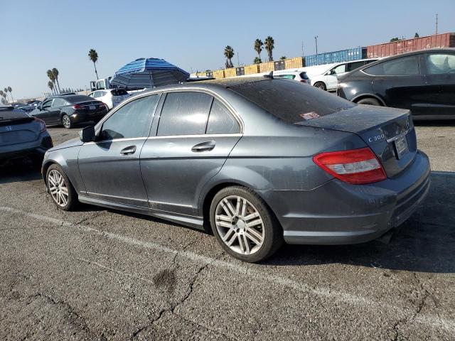 WDDGF54X09R071750 - 2009 MERCEDES-BENZ C 300 ნაცრისფერი ფოტო 2