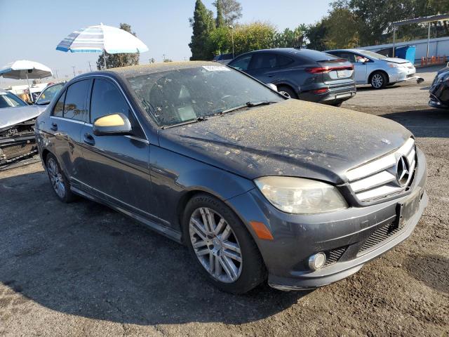 WDDGF54X09R071750 - 2009 MERCEDES-BENZ C 300 ნაცრისფერი ფოტო 4