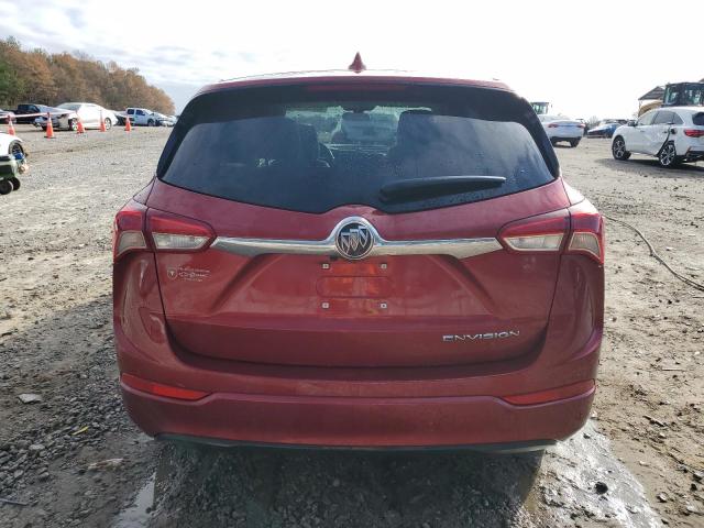 LRBFXBSA4KD125083 - 2019 BUICK ENVISION PREFERRED წითელი ფოტო 6