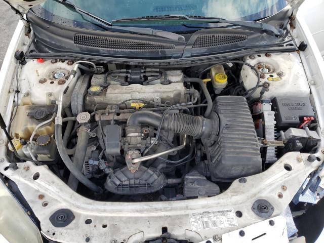 1B3EL36X42N278278 - 2002 DODGE STRATUS SE WHITE photo 11