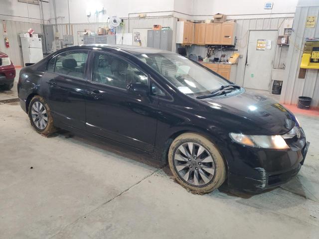 2HGFA1F95BH532721 - 2011 HONDA CIVIC EXL BLACK photo 4