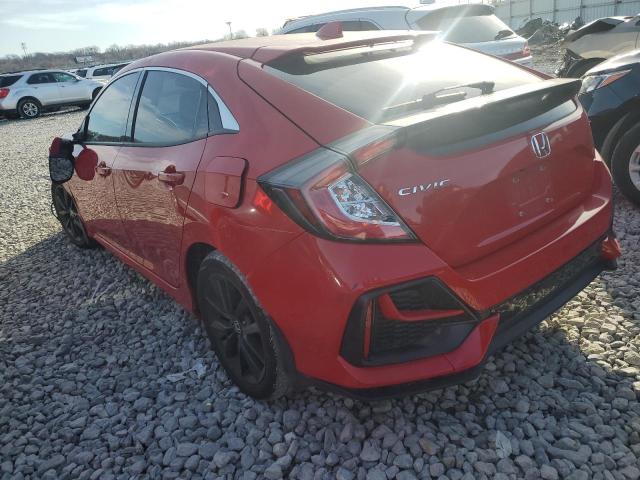SHHFK7H6XLU201544 - 2020 HONDA CIVIC EX RED photo 2