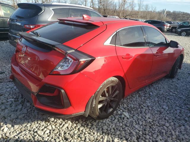 SHHFK7H6XLU201544 - 2020 HONDA CIVIC EX RED photo 3