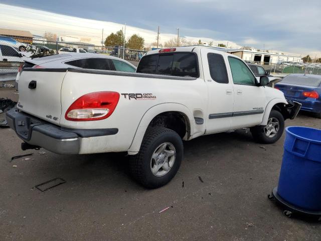 5TBBT44123S375828 - 2003 TOYOTA TUNDRA ACCESS CAB SR5 WHITE photo 3