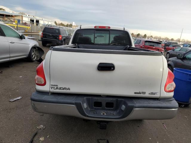 5TBBT44123S375828 - 2003 TOYOTA TUNDRA ACCESS CAB SR5 WHITE photo 6