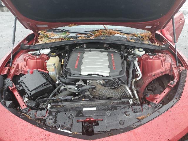 1G1FH1R70H0180156 - 2017 CHEVROLET CAMARO SS RED photo 11