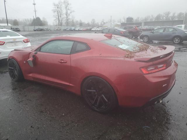 1G1FH1R70H0180156 - 2017 CHEVROLET CAMARO SS RED photo 2