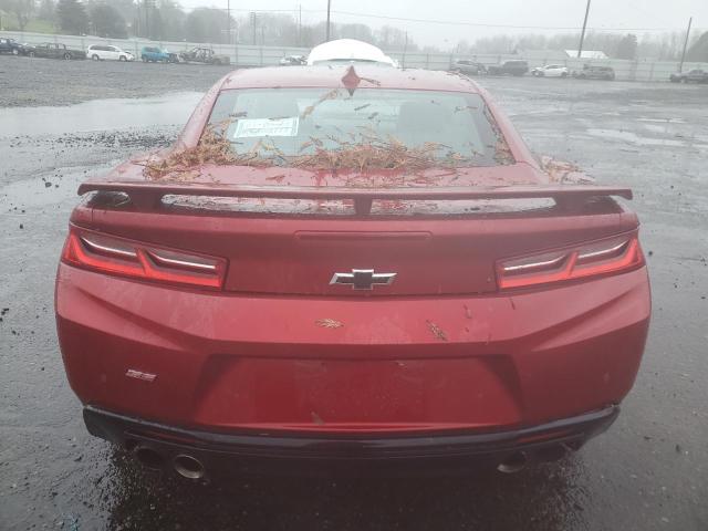 1G1FH1R70H0180156 - 2017 CHEVROLET CAMARO SS RED photo 6