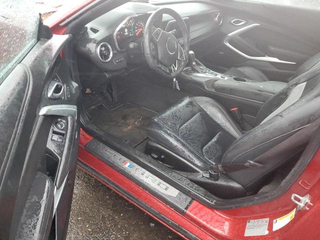 1G1FH1R70H0180156 - 2017 CHEVROLET CAMARO SS RED photo 8