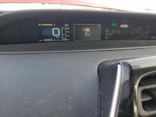 JTDKARFPXH3064930 - 2017 TOYOTA PRIUS PRIM 红色 照片 9