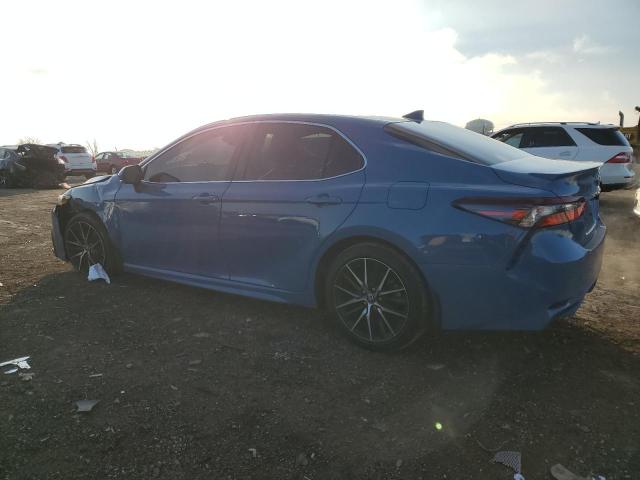 4T1G11AK1PU176927 - 2023 TOYOTA CAMRY SE NIGHT SHADE BLUE photo 2