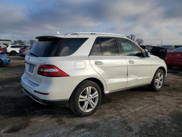 4JGDA5HB7DA112632 - 2013 MERCEDES-BENZ ML 350 4MATIC WHITE photo 3