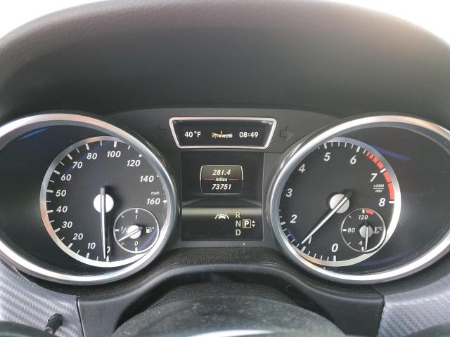 4JGDA5HB7DA112632 - 2013 MERCEDES-BENZ ML 350 4MATIC WHITE photo 9