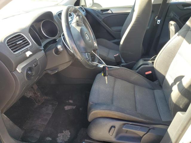 WVWDB7AJ9EW002927 - 2014 VOLKSWAGEN GOLF თეთრი ფოტო 7