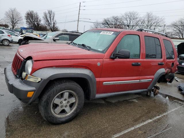 1J4GL48K36W147741 - 2006 JEEP LIBERTY SPORT RED photo 1