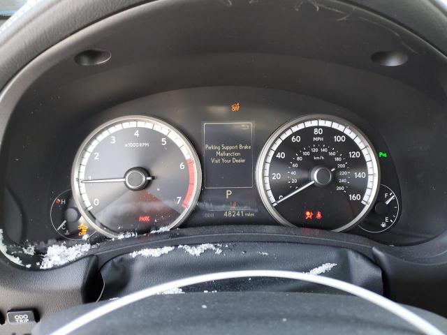 JTJBARBZ6J2150882 - 2018 LEXUS NX 300 BASE ვერცხლისფერი ფოტო 9