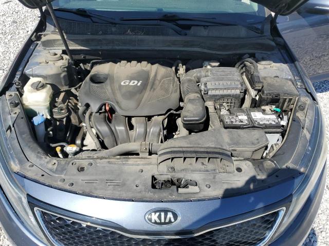 5XXGN4A70FG372738 - 2015 KIA OPTIMA EX BLUE photo 11
