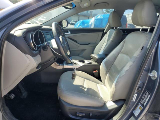 5XXGN4A70FG372738 - 2015 KIA OPTIMA EX BLUE photo 7