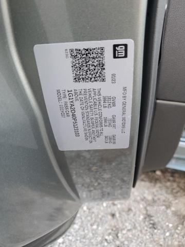 1G1YA2D40P5123103 - 2023 CHEVROLET CORVETTE STINGRAY 1LT GRAY photo 12