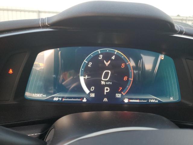 1G1YA2D40P5123103 - 2023 CHEVROLET CORVETTE STINGRAY 1LT GRAY photo 9