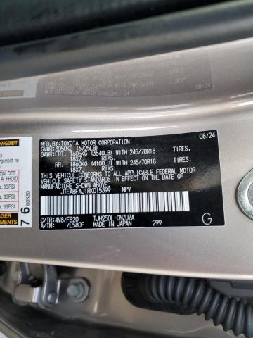 JTEABFAJ1RK015399 - 2024 TOYOTA LAND CRUIS BASE رمادي صورة 12