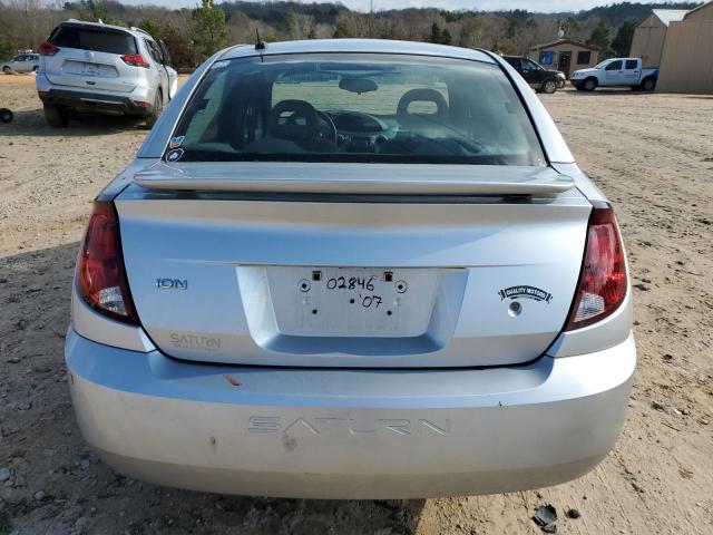 1G8AJ55F57Z115382 - 2007 SATURN ION LEVEL 2 SILVER photo 6