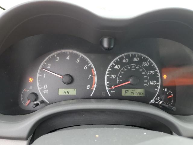 1NXBU4EEXAZ337290 - 2010 TOYOTA COROLLA BASE Boz foto 9