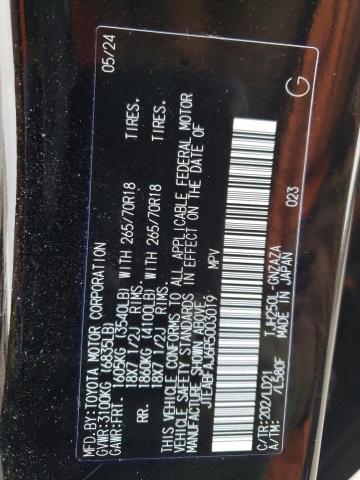 JTEABFAJ6R5003019 - 2024 TOYOTA LAND CRUIS BASE Qara foto 13