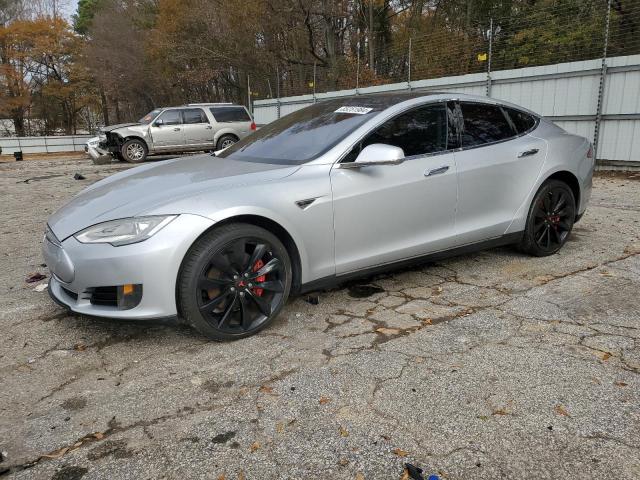 5YJSA1CG1DFP16594 - 2013 TESLA MODEL S SILVER photo 1