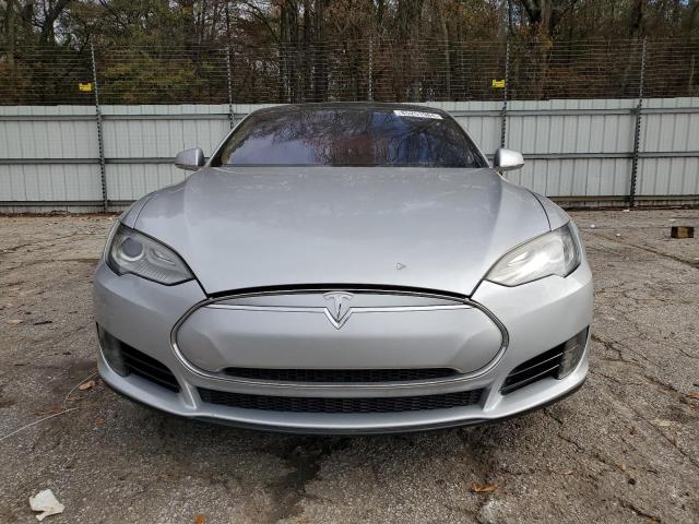 5YJSA1CG1DFP16594 - 2013 TESLA MODEL S SILVER photo 5