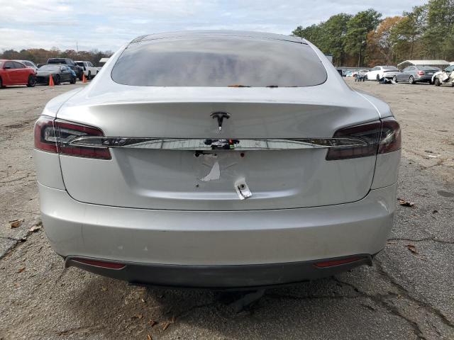 5YJSA1CG1DFP16594 - 2013 TESLA MODEL S SILVER photo 6