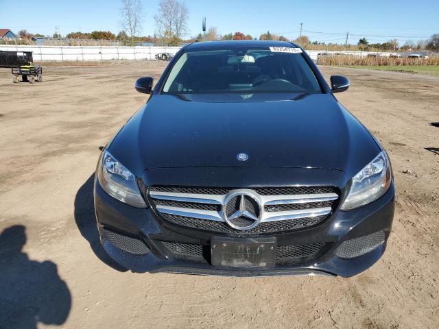55SWF4KB0HU223794 - 2017 MERCEDES-BENZ C 300 4MATIC BLACK photo 5