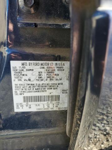 1FMCU04154KB37879 - 2004 FORD ESCAPE LIMITED BLUE photo 13