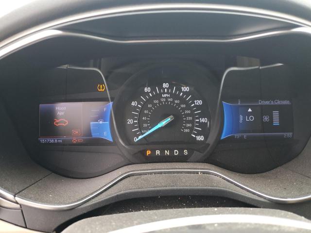 3FA6P0H7XDR198024 - 2013 FORD FUSION SE WHITE photo 9