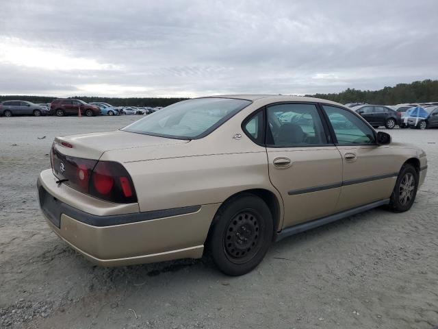 2G1WF52E159118532 - 2005 CHEVROLET IMPALA GOLD photo 3