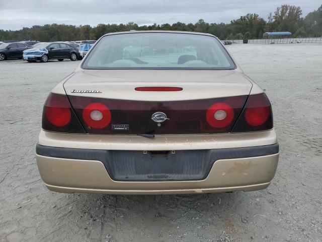 2G1WF52E159118532 - 2005 CHEVROLET IMPALA GOLD photo 6