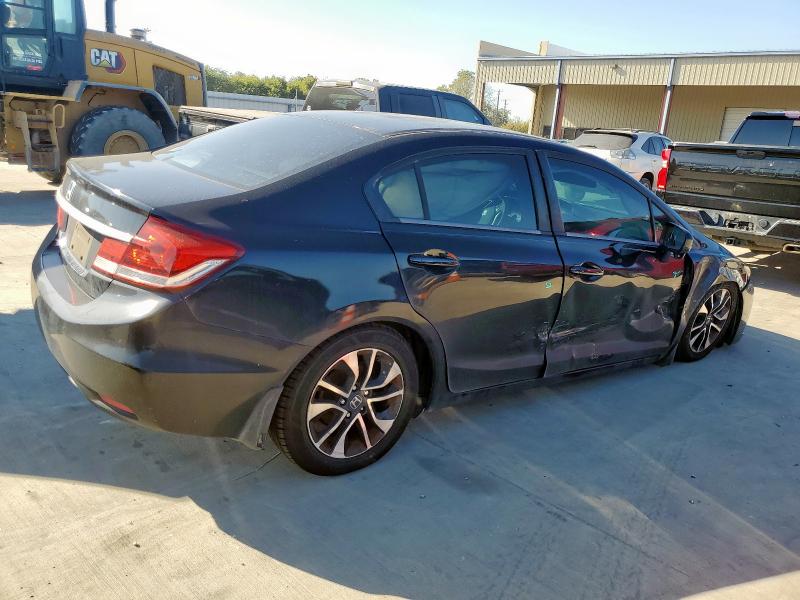 19XFB2F83FE001060 - 2015 HONDA CIVIC EX BLACK photo 3