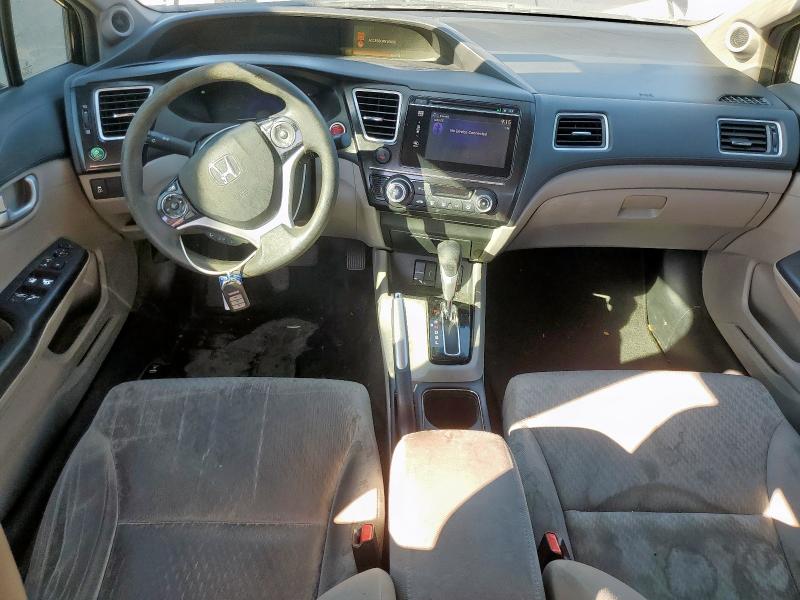 19XFB2F83FE001060 - 2015 HONDA CIVIC EX BLACK photo 8