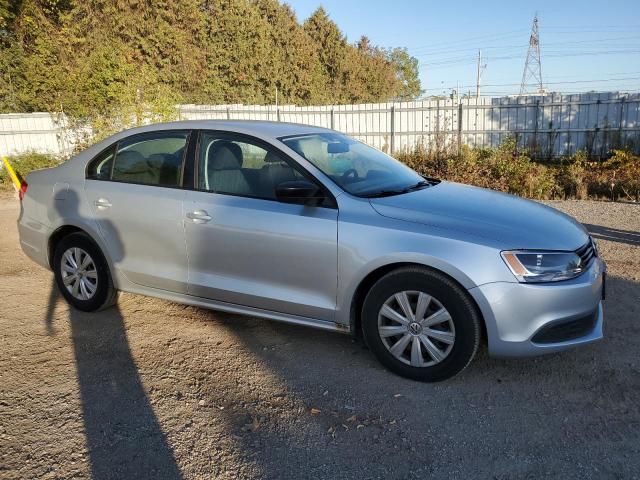 3VW2K7AJ9CM411883 - 2012 VOLKSWAGEN JETTA BASE SILVER photo 4