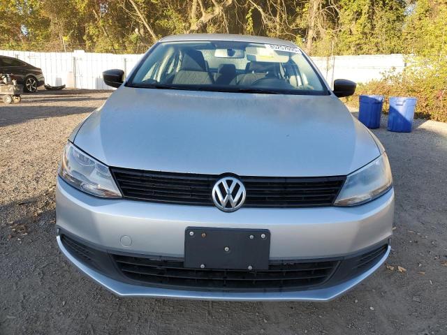 3VW2K7AJ9CM411883 - 2012 VOLKSWAGEN JETTA BASE SILVER photo 5