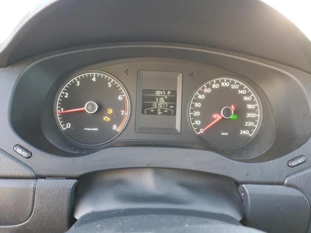 3VW2K7AJ9CM411883 - 2012 VOLKSWAGEN JETTA BASE SILVER photo 9