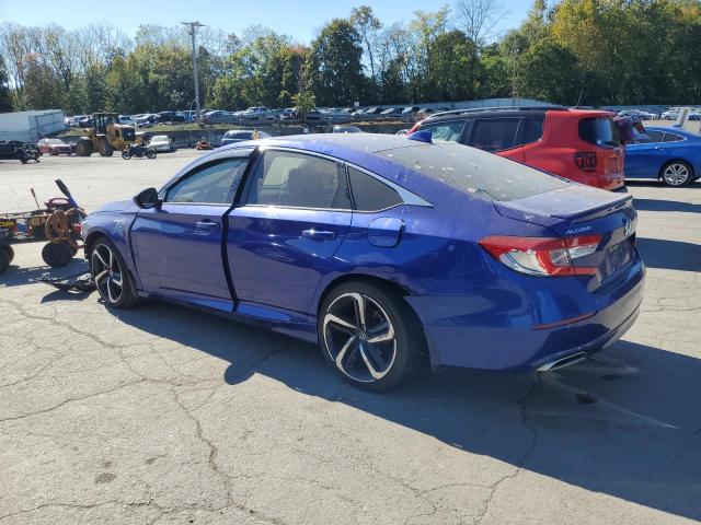 1HGCV1F35JA021087 - 2018 HONDA ACCORD SPORT BLUE photo 2
