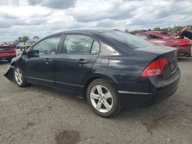 1HGFA16897L126524 - 2007 HONDA CIVIC EX BLACK photo 2
